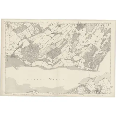 1872 Map of Ross-shire & Cromartyshire (Mainland), Sheet C, 1880 Print