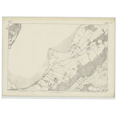 1869 Map of Ross-shire & Cromartyshire (Mainland), Sheet CI, 1871 Print