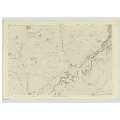 1875 Map of Ross-shire & Cromartyshire (Mainland), Sheet CIV, 1880 Print