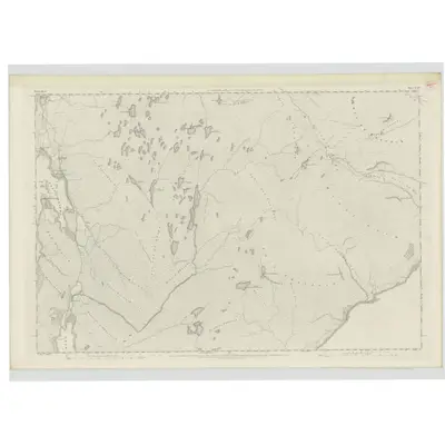 1875 Map of Ross-shire & Cromartyshire (Mainland), Sheet CIX, 1880 Print