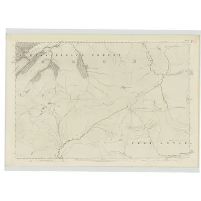 1875 Map of Ross-shire & Cromartyshire (Mainland), Sheet CV, 1881 Print