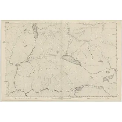 1875 Map of Ross-shire & Cromartyshire (Mainland), Sheet CXII, 1881 Print