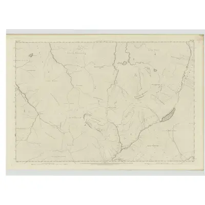 1875 Map of Ross-shire & Cromartyshire (Mainland), Sheet CXIX, 1880 Print