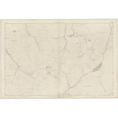 1875 Map of Ross-shire & Cromartyshire (Mainland), Sheet CXIX, 1880 Print