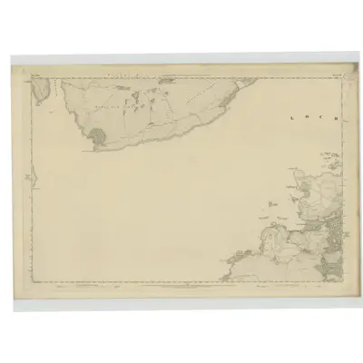 1875 Map of Ross-shire & Cromartyshire (Mainland), Sheet CXVI, 1880 Print