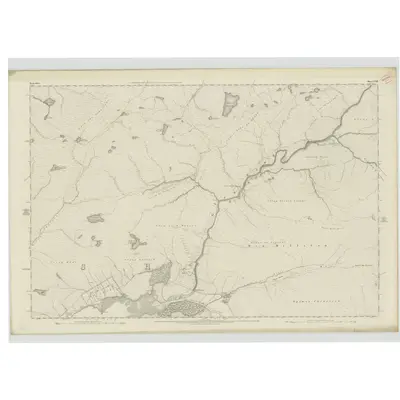 1875 Map of Ross-shire & Cromartyshire (Mainland), Sheet CXVIII, 1880 Print