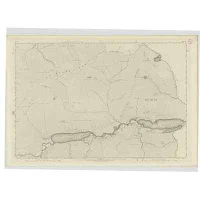 1875 Map of Ross-shire & Cromartyshire (Mainland), Sheet CXX, 1880 Print