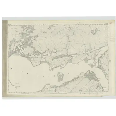 1875 Map of Ross-shire & Cromartyshire (Mainland), Sheet CXXIII, 1880 Print