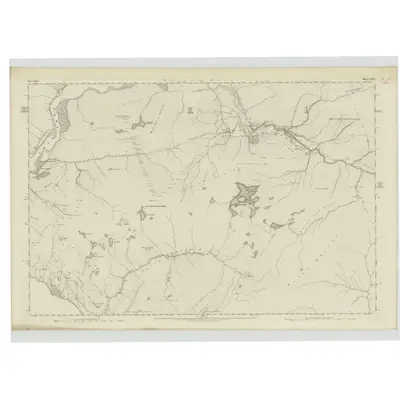 1875 Map of Ross-shire & Cromartyshire (Mainland), Sheet CXXIV, 1880 Print