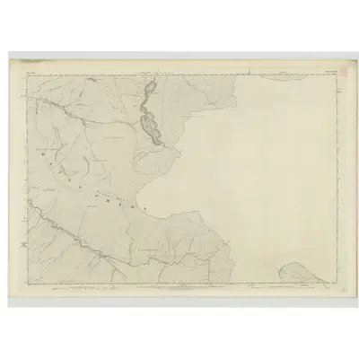1874 Map of Ross-shire & Cromartyshire (Mainland), Sheet CXXIX, 1880 Print