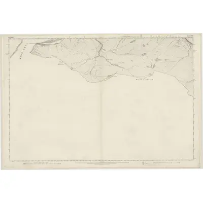 1874 Map of Ross-shire & Cromartyshire (Mainland), Sheet CXXVII, 1880 Print