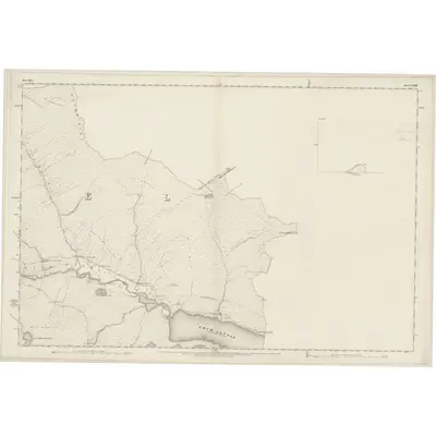 1874 Map of Ross-shire & Cromartyshire (Mainland), Sheet CXXXIII (with inset CXXX), 1880 Print