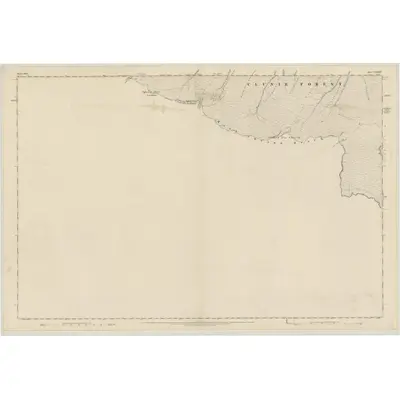 1874 Map of Ross-shire & Cromartyshire (Mainland), Sheet CXXXIV, 1880 Print