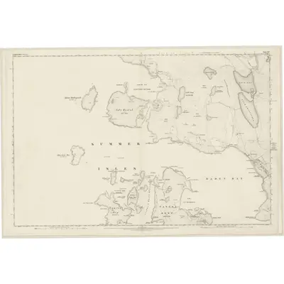 1875 Map of Ross-shire & Cromartyshire (Mainland), Sheet IIIA, 1881 Print