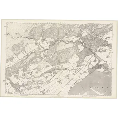 1872 Map of Ross-shire & Cromartyshire (Mainland), Sheet LIV, 1880 Print