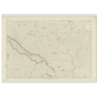 1875 Map of Ross-shire & Cromartyshire (Mainland), Sheet LIX, 1881 Print