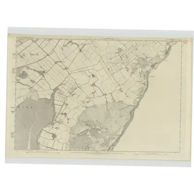 1872 Map of Ross-shire & Cromartyshire (Mainland), Sheet LV, 1881 Print
