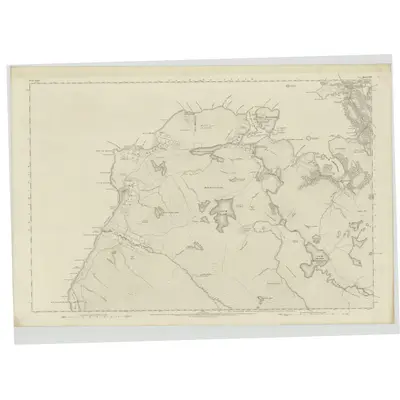 1875 Map of Ross-shire & Cromartyshire (Mainland), Sheet LVI, 1881 Print