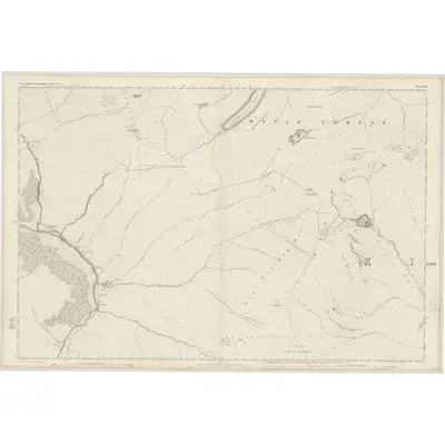 1875 Map of Ross-shire & Cromartyshire (Mainland), Sheet LXIII, 1881 Print