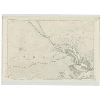 1875 Map of Ross-shire & Cromartyshire (Mainland), Sheet LXIV, 1881 Print