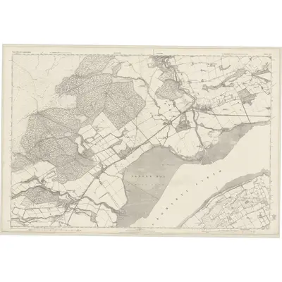 1874 Map of Ross-shire & Cromartyshire (Mainland), Sheet LXV, 1880 Print