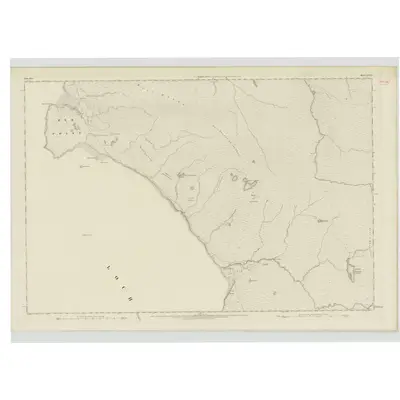 1874 Map of Ross-shire & Cromartyshire (Mainland), Sheet LXVIII, 1881 Print