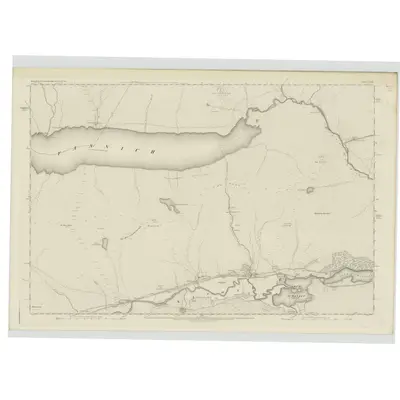1875 Map of Ross-shire & Cromartyshire (Mainland), Sheet LXXIII, 1881 Print
