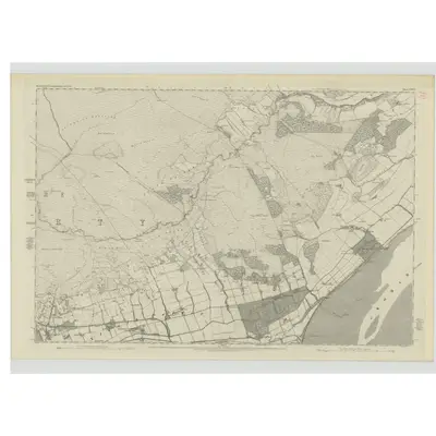 1875 Map of Ross-shire & Cromartyshire (Mainland), Sheet LXXVI, 1880 Print