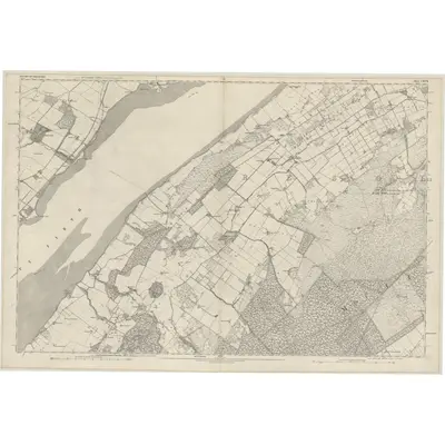 1871 Map of Ross-shire & Cromartyshire (Mainland), Sheet LXXVII, 1880 Print