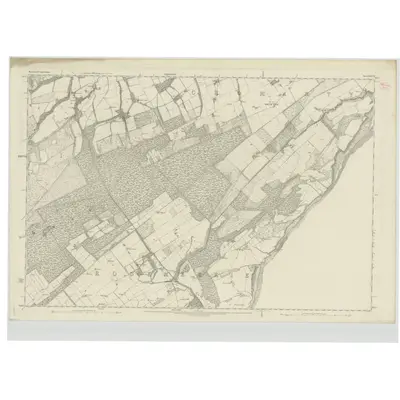 1871 Map of Ross-shire & Cromartyshire (Mainland), Sheet LXXVIII, 1880 Print