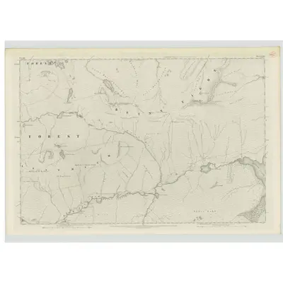 1875 Map of Ross-shire & Cromartyshire (Mainland), Sheet LXXXII, 1881 Print