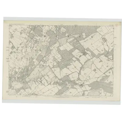 1871 Map of Ross-shire & Cromartyshire (Mainland), Sheet LXXXIX, 1880 Print