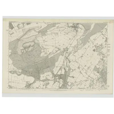 1873 Map of Ross-shire & Cromartyshire (Mainland), Sheet LXXXVIII, 1881 Print