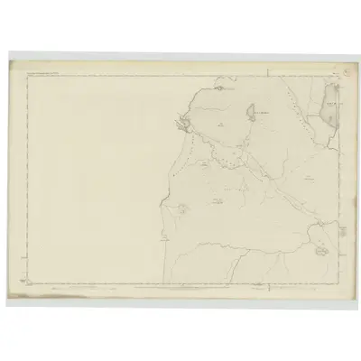 1874 Map of Ross-shire & Cromartyshire (Mainland), Sheet V, 1881 Print