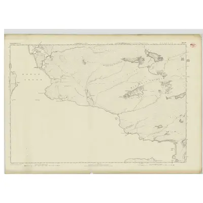 1875 Map of Ross-shire & Cromartyshire (Mainland), Sheet VII, 1881 Print