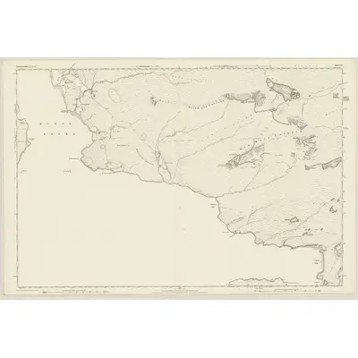 1875 Map of Ross-shire & Cromartyshire (Mainland), Sheet VII, 1881 Print