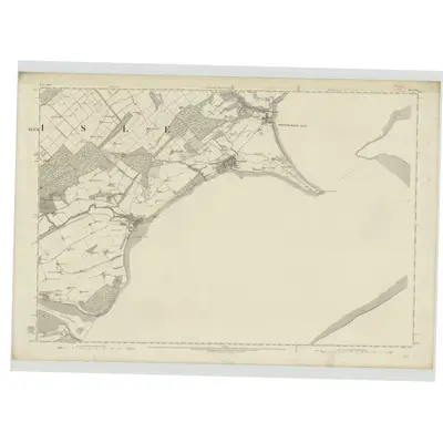 1871 Map of Ross-shire & Cromartyshire (Mainland), Sheet XC, 1881 Print