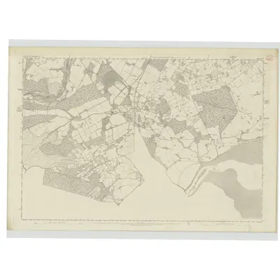 1872 Map of Ross-shire & Cromartyshire (Mainland), Sheet XCIX, 1881 Print