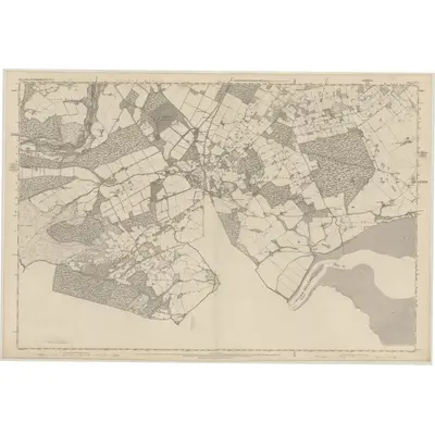 1872 Map of Ross-shire & Cromartyshire (Mainland), Sheet XCIX, 1881 Print