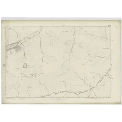 1875 Map of Ross-shire & Cromartyshire (Mainland), Sheet XCV, 1881 Print