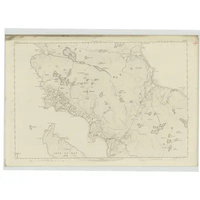 1875 Map of Ross-shire & Cromartyshire (Mainland), Sheet XIX, 1881 Print