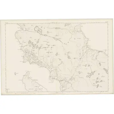 1875 Map of Ross-shire & Cromartyshire (Mainland), Sheet XIX, 1881 Print