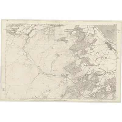 1874 Map of Ross-shire & Cromartyshire (Mainland), Sheet XLI, 1881 Print