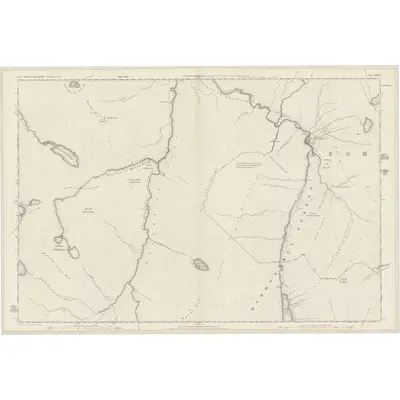 1875 Map of Ross-shire & Cromartyshire (Mainland), Sheet XLVII, 1881 Print