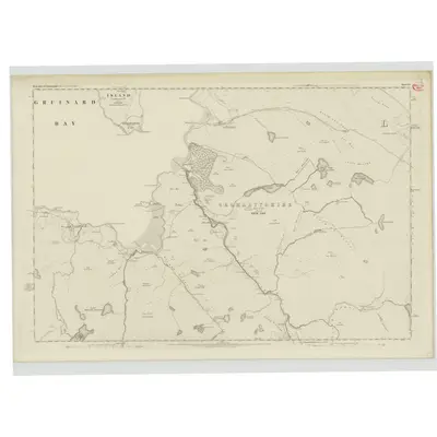 1875 Map of Ross-shire & Cromartyshire (Mainland), Sheet XX, 1881 Print