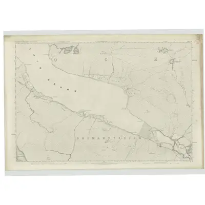 1875 Map of Ross-shire & Cromartyshire (Mainland), Sheet XXI, 1881 Print