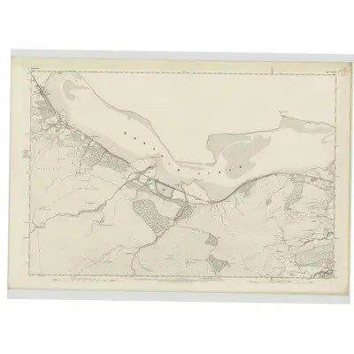 1875 Map of Ross-shire & Cromartyshire (Mainland), Sheet XXVII, 1881 Print