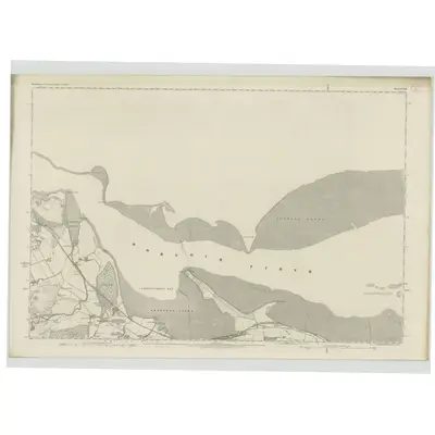 1874 Map of Ross-shire & Cromartyshire (Mainland), Sheet XXVIII, 1881 Print