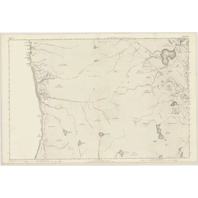 1875 Map of Ross-shire & Cromartyshire (Mainland), Sheet XXXI, 1881 Print