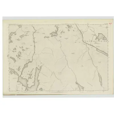 1875 Map of Ross-shire & Cromartyshire (Mainland), Sheet XXXIII, 1881 Print
